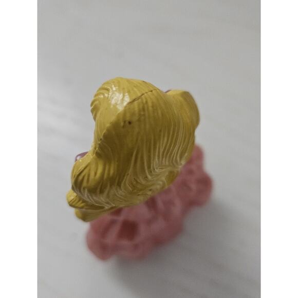 1992 McDonalds Happy Meal‎ Barbie Princess Doll - Blonde Pink Glitter Dress - Picture 5 of 5